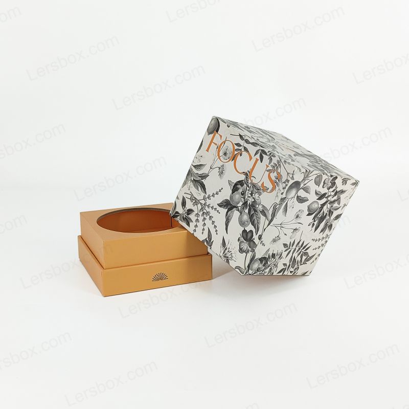 EVA köpük tepsisi ve sağlam el işi tasarımlı altın folyo parfüm kutusu HP022