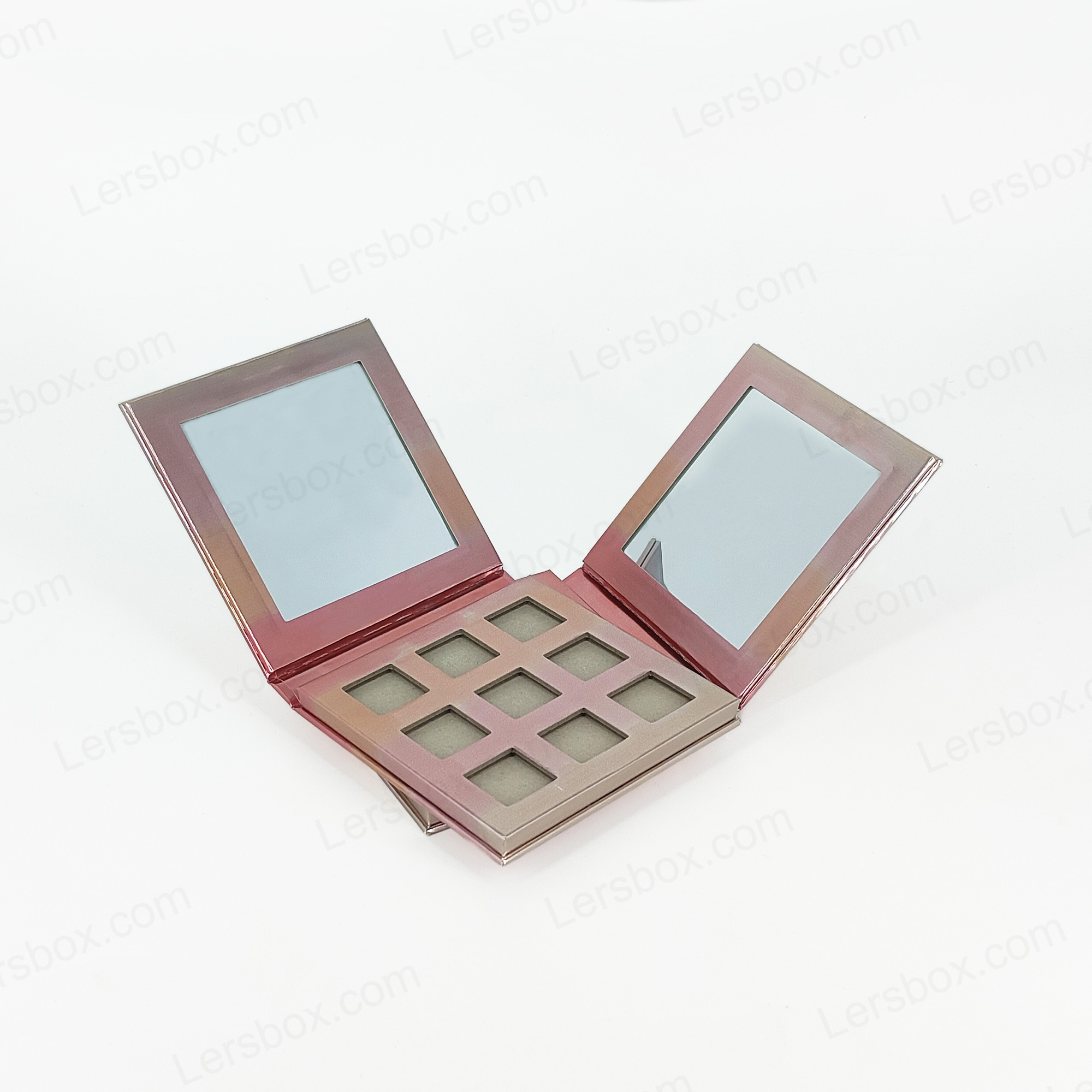 Özel Logo Kozmetik Pan Pembe Kontur Allık Preslenmiş Toz Vegan Makyaj Maquillaje Özel Etiket Allık Palet Paleti003
